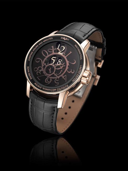 DEWITT 4号概念腕表美术馆系列——数学腕表，不止是腕表，更代表一种钟表新理念
