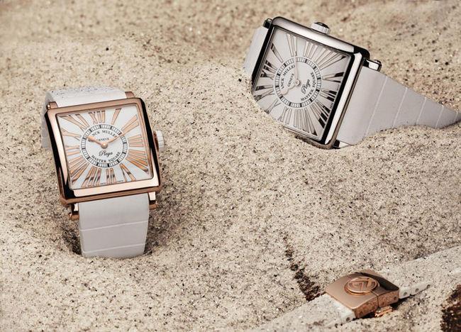充滿設計感的FRANCK MULLER全新腕錶系列，方形設計經典而獨特