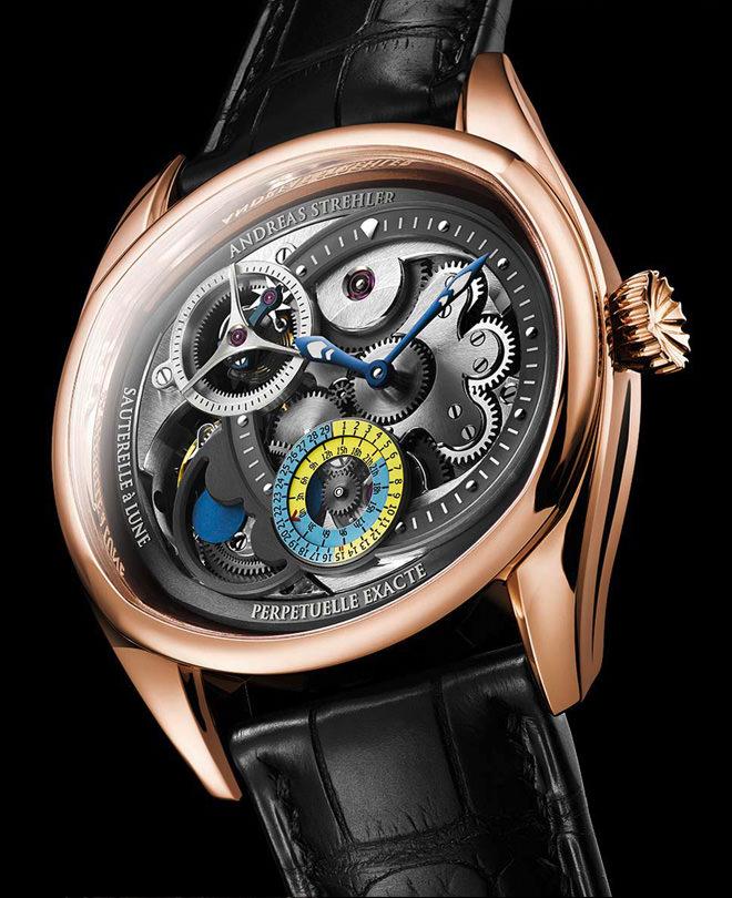 独立制表品牌Andreas Strehler的Lune Exacte腕表