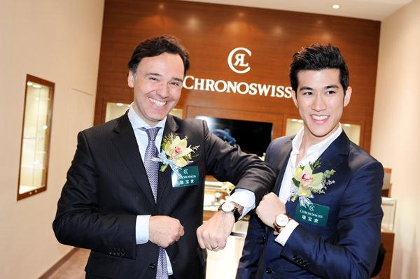 Chronoswiss 瑞宝表 CEO Oliver先生与李治廷