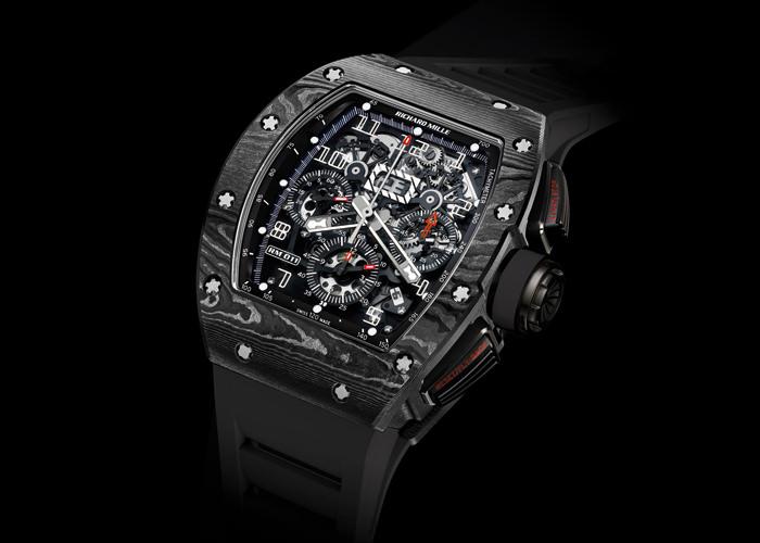RM 011 NTPT® carbon self-winding watch by Richard Mille