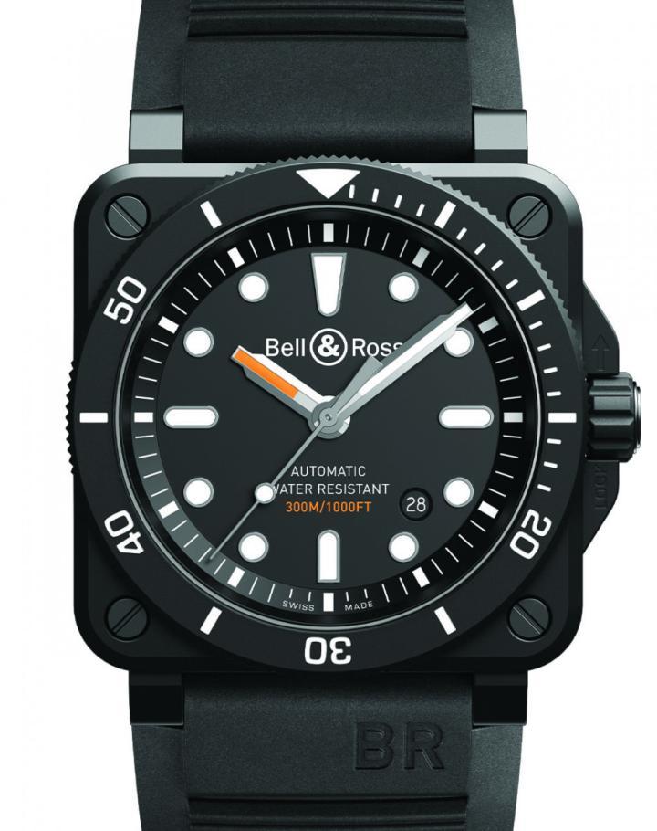 BR 03-92 Diver Black Matte