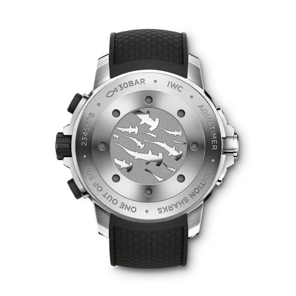 IWC万国表海洋时计计时腕表“鲨鱼”特别版（型号：IW379506）售价：RMB 86,000