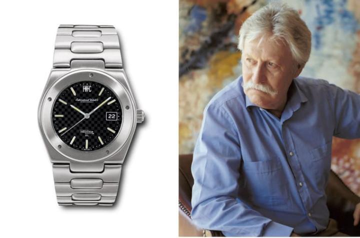 知名钟表设计大师Gérald Genta于1970年代接下IWC委托重新设计工程师系列手表，当年手表型号为1832。