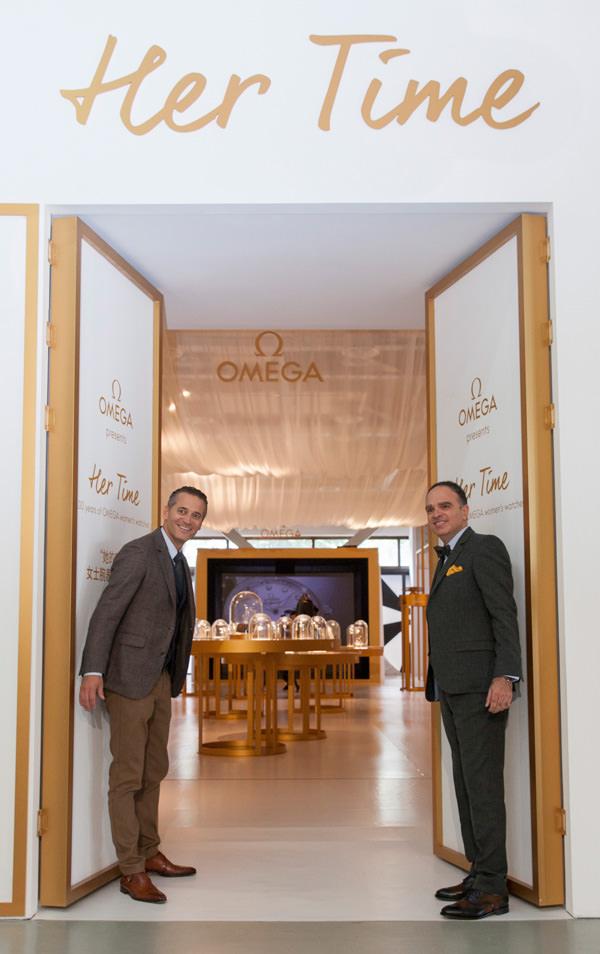 安世文与Petros Protopapas 共同开启臻品展展厅大门