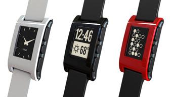 The Pebble watch