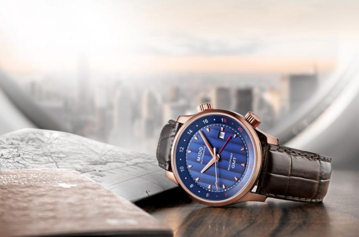 Multifort GMT先锋系列两地时区腕表拥有鲜明动感的配色及设计，以专业俐落的现代感，为商务人士提供精准与型格魅力