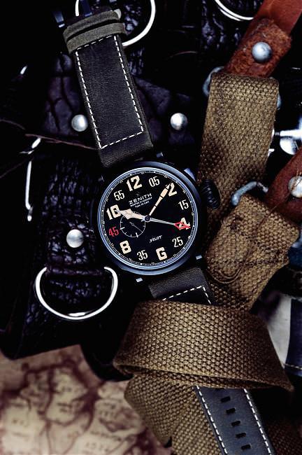 真力时推出Pilot Type 20 GMT 1903限量腕表庆祝三宝钟表珠宝45周年