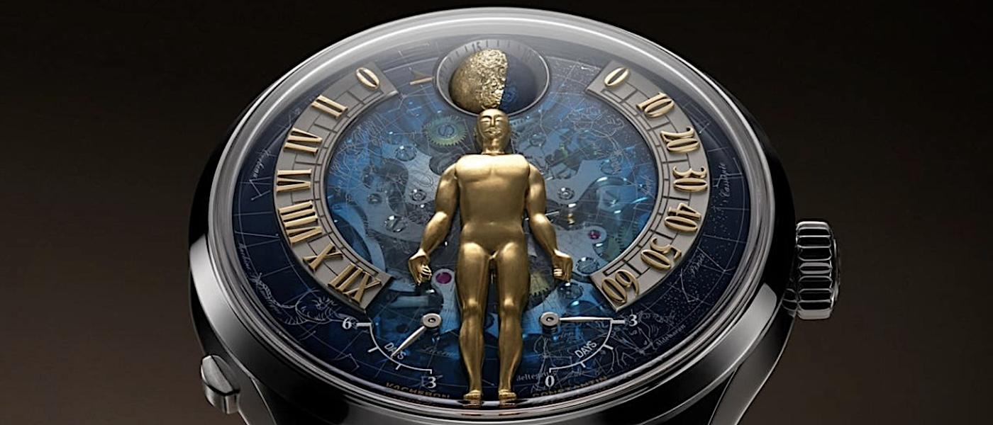 逆跳再进化 一只会 "按需抬手" 的江诗丹顿 Métiers d'Art 星空人偶表