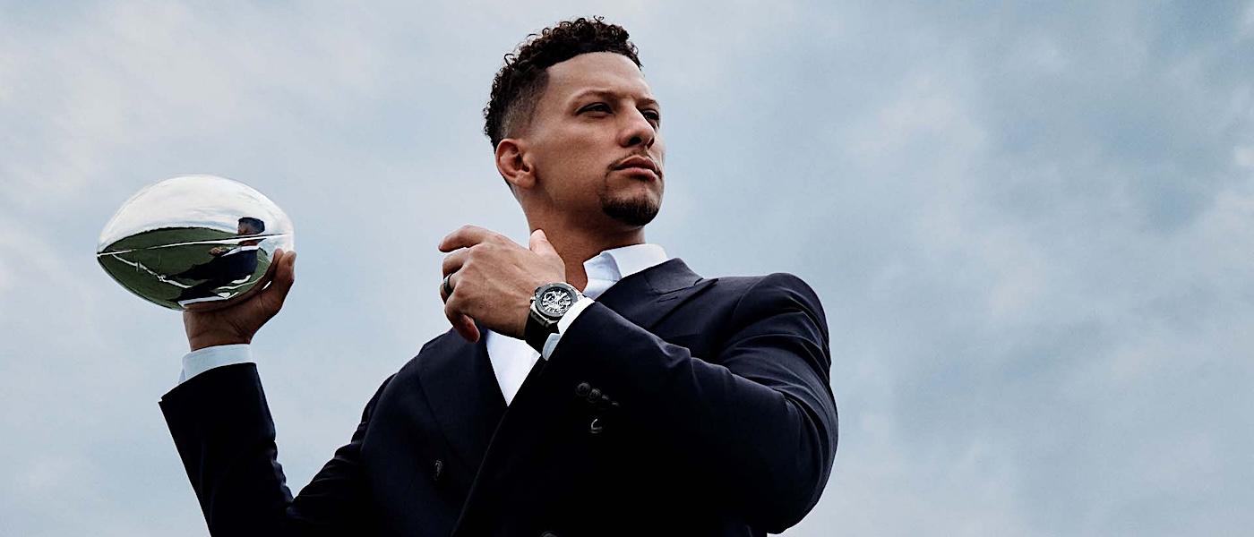 Game Changer:HUBLOT 携手 NFL MVP 四分卫 Patrick Mahomes 谱写 Big Bang UNICO 跨界新篇章