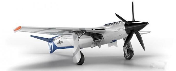 BR-Bird採用石墨、玻璃纤维、钛和铝合金等高科技材质打造机身，并搭载V12 Rolls Royce Falcon引擎，至于机身外部则以清爽的白蓝配色为主，宽短的机翼则是取材自三、四○年代的几架著名飞机