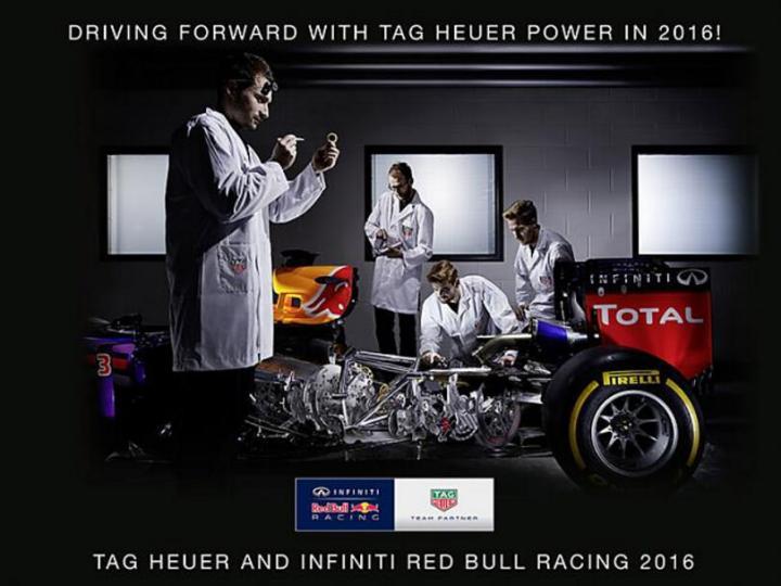 红牛车队-TAG Heuer泰格豪雅RB12 （Red Bull Racing - TAG Heuer RB12）