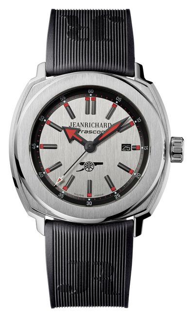 JEANRICHARD为Arsenal而设计的Terrascope特别版腕表