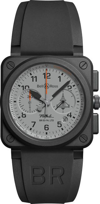 BR 03-94 Rafale腕表搭載BR-CAL.301自动上弦机械机芯，限量发行500枚