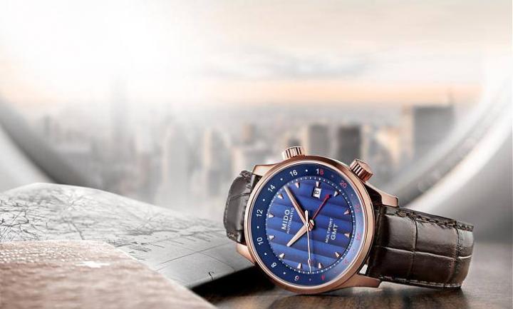 全新推出的Multifort GMT先锋系列两地时区腕表，将经典的时计与商务需求的实用诉求完美于这只新作中体现
