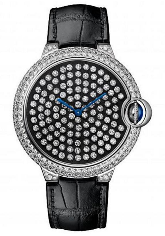Ballon Bleu de Cartier Serti Vibrant「舞动镶嵌」腕表