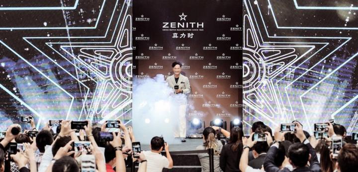 歌神陈奕迅首次以真力时品牌代言人的身份惊艳亮相