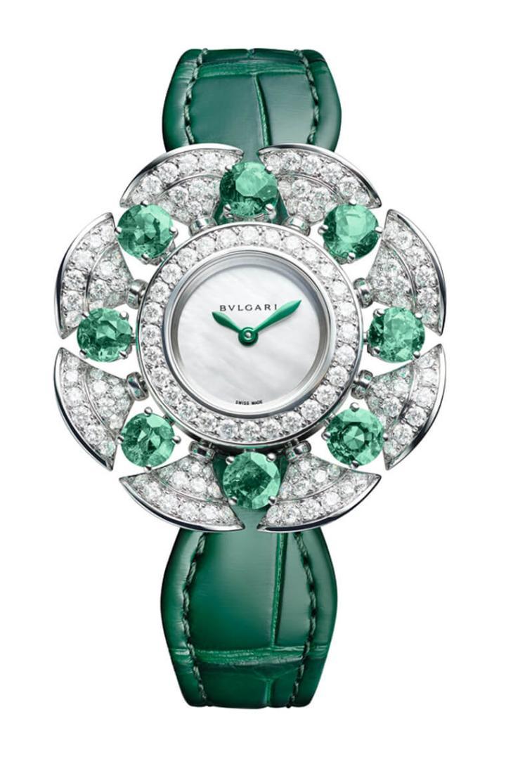 Divissima系列祖母绿与钻石珠宝腕表