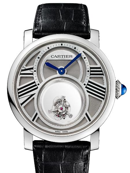 Rotonde de Cartier双重神秘陀飞轮腕表