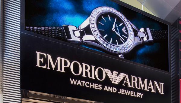 EMPORIO ARMANI在港开设腕表及首饰旗舰店