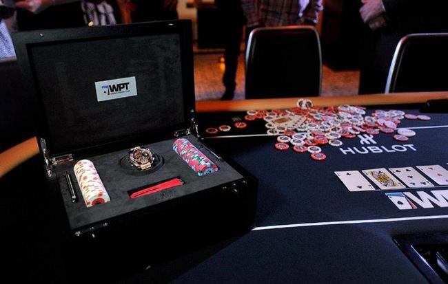 HUBLOT打入扑克玩家的世界，成为首个在国际职业扑克巡回赛担任官方计时器及官方时计的高级品牌