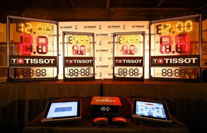 天梭表全新NBA计时器中国首次亮相