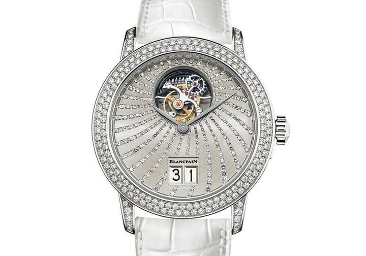 复杂工艺与珠宝美学完美结合——Leman Tourbillon Grande Date Diamants
