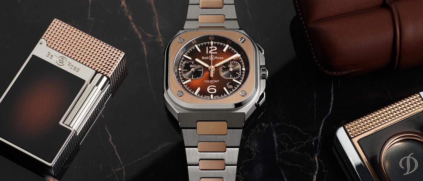 法式匠心巅峰联动！Bell & Ross 首度携手 S.T. Dupont 打造第 4 代雪茄特别版 BR-05 Chrono