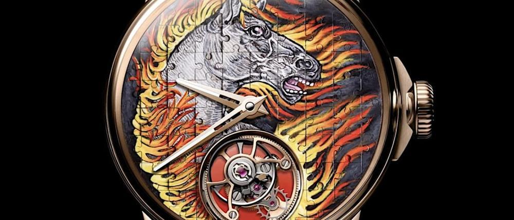 全球仅一只！500 万 LOUIS MOINET"火马" 拼图陀飞轮，引爆 2026 生肖表话题