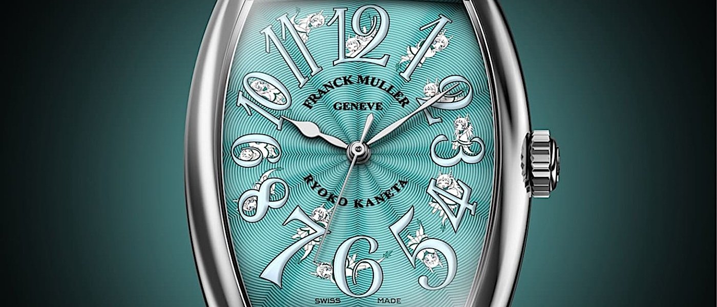 FRANCK MULLER 2024农历龙年与艺术家金田凉子合力打造史上最萌生肖表