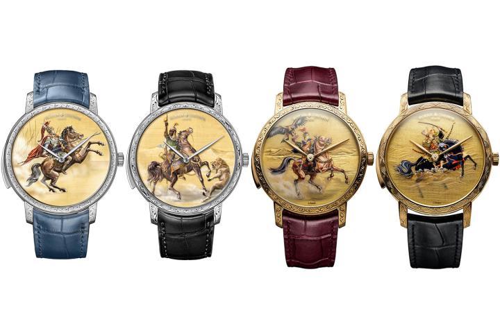 Les Cabinotiers 三问报时腕表 (Alexander the Great/Antar/Genghis Khan/Sasaki Moritsuna)