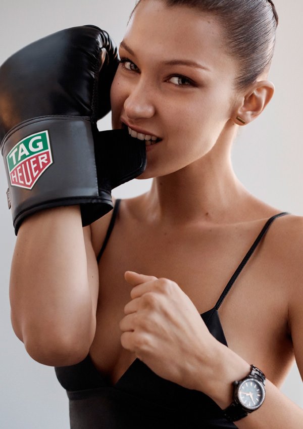 泰格豪雅全新女性品牌大使贝拉·哈迪德