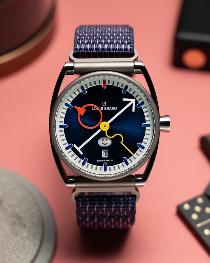 Louis Erard x Alain Silberstein Smile-Day Blue