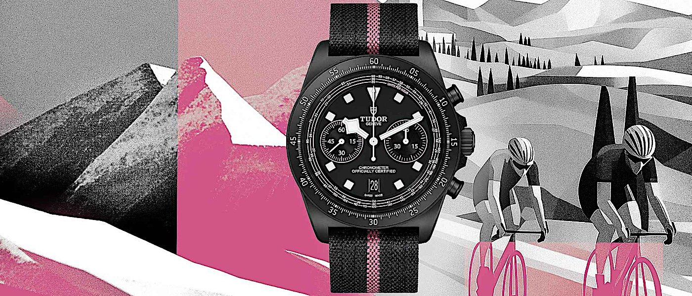 环意自行车赛之巅：帝舵表为梦想骑士打造Pelagos FXD Chrono环意赛粉红款计时腕表