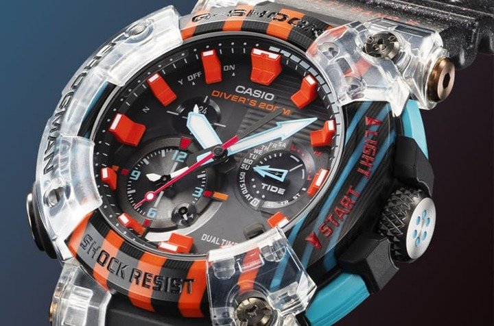 G-SHOCK为庆祝Frogman 30周年，精心打造灵感来自亚马逊箭毒蛙的新作GWF-A1000APF-1A。