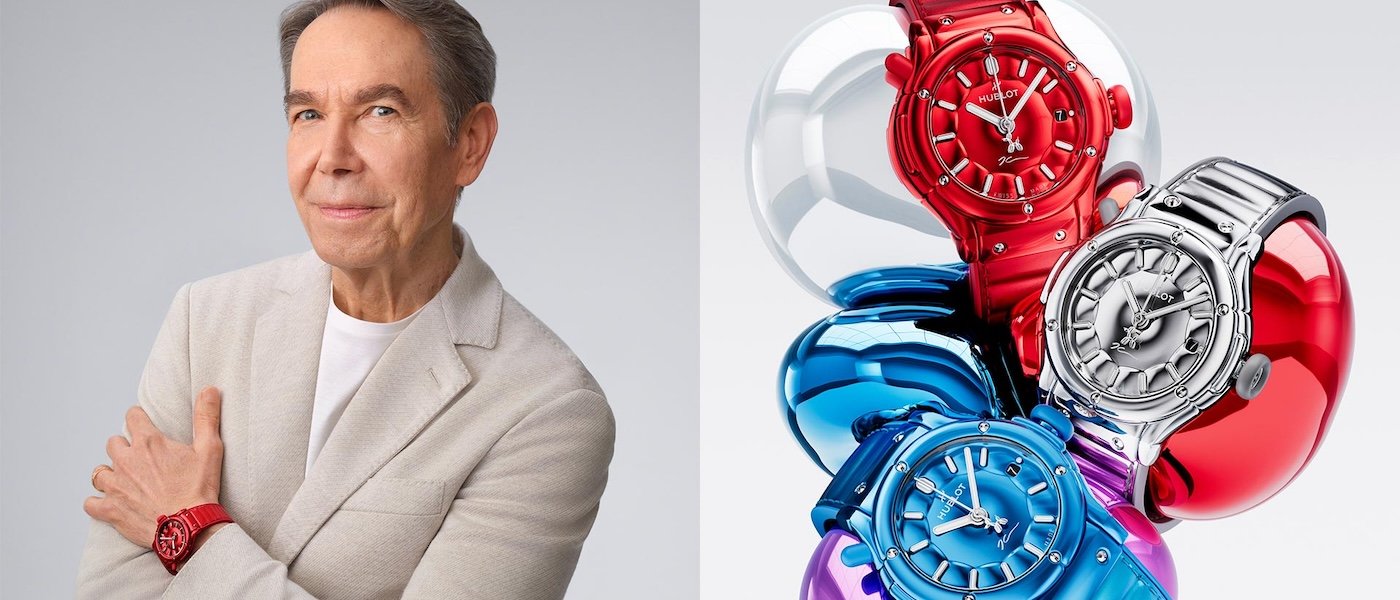 充气美学，腕间雕塑：HUBLOT × Jeff Koons 《气球狗》限量登场