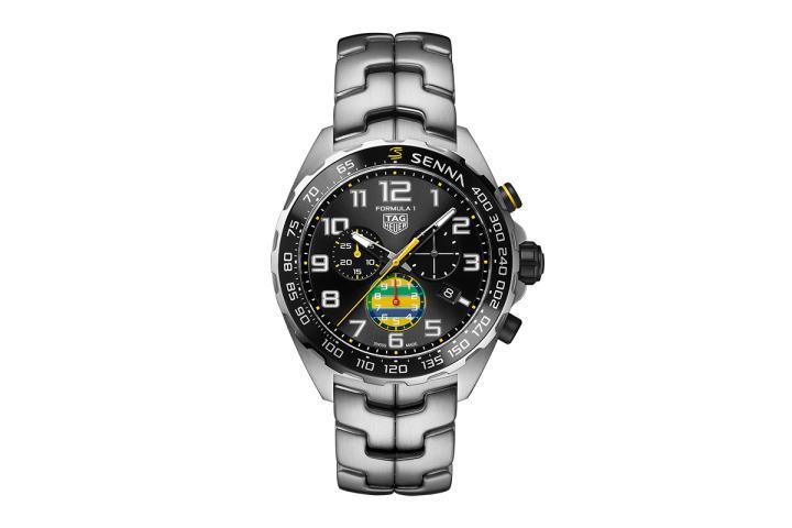 Formula 1 x Senna 特别版计时腕表 43 毫米款