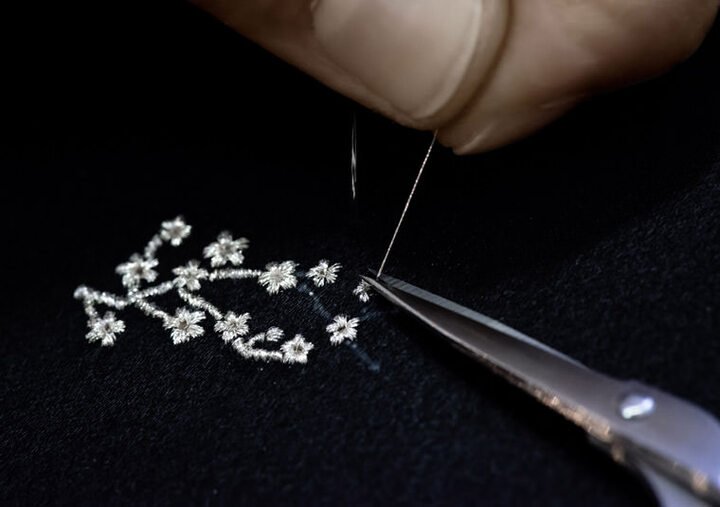 刺绣工艺创作过程