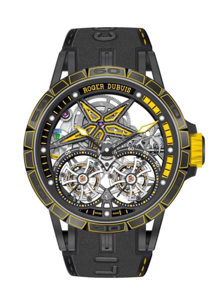Excalibur Spider Pirelli Double Flying Tourbillon双飞行陀飞轮