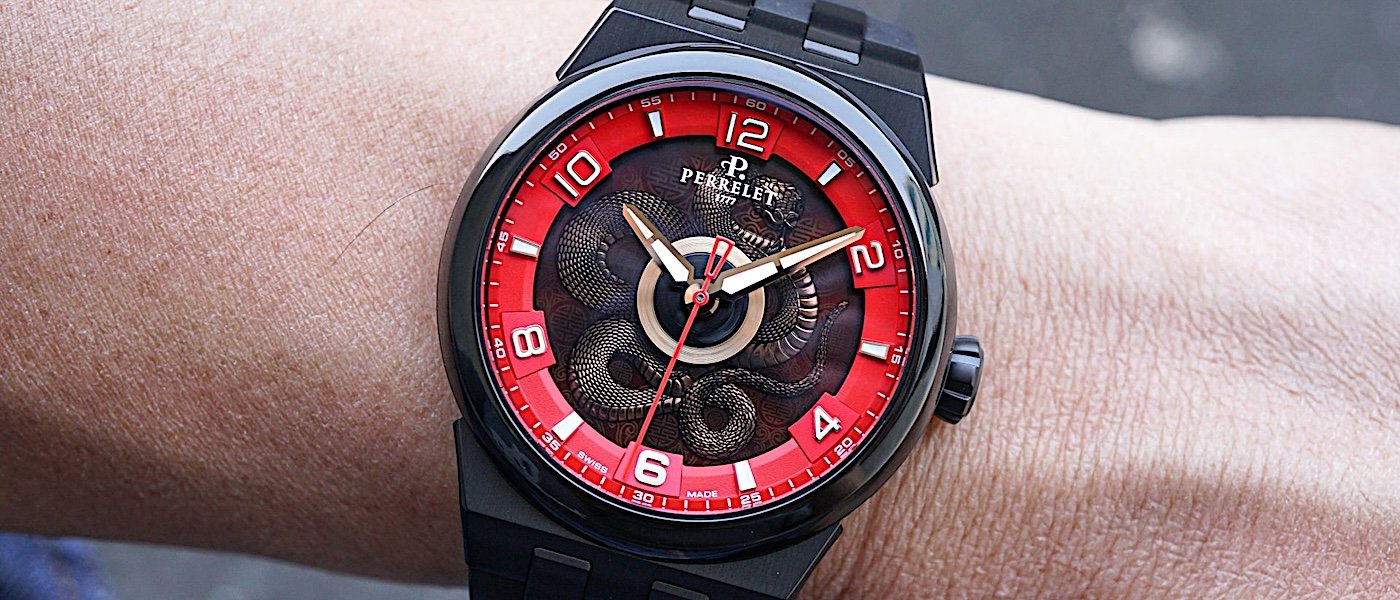 灵蛇之舞：Perrelet Turbine Snake旋风腕表的神秘魅力