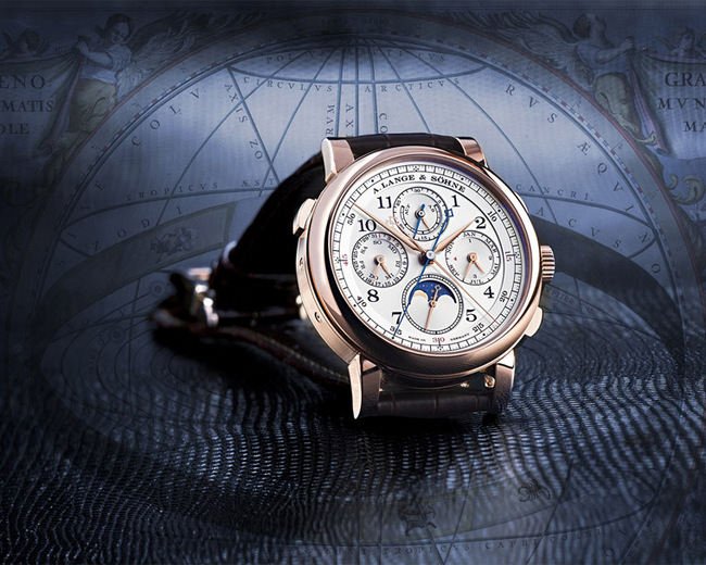 1815 Rattrapante Perpetual Calendar 结合技术出众的追针秒表与精确恒久的万年历