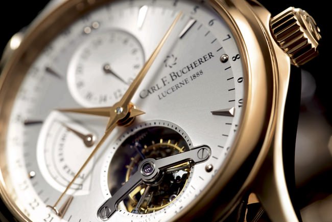 马利龙Tourbillon限量腕表陀飞轮特写