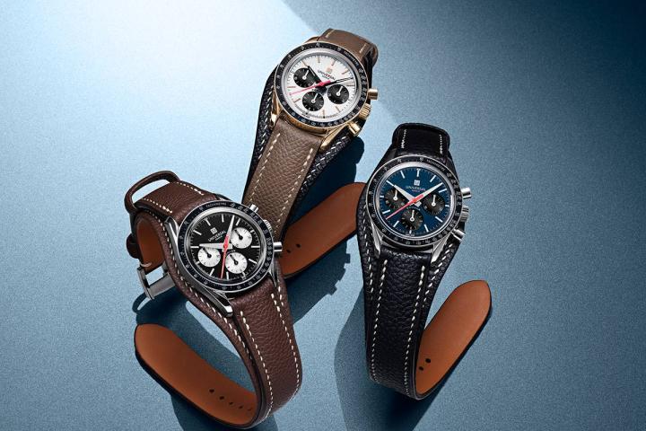 Tribute to Compax 表款仅推出两组，并仅限客制化订制。销售收益将全数捐助给日内瓦制表学校，这是瑞士历史最悠久的制表学校，并且与宇宙表有着深厚的历史渊源。