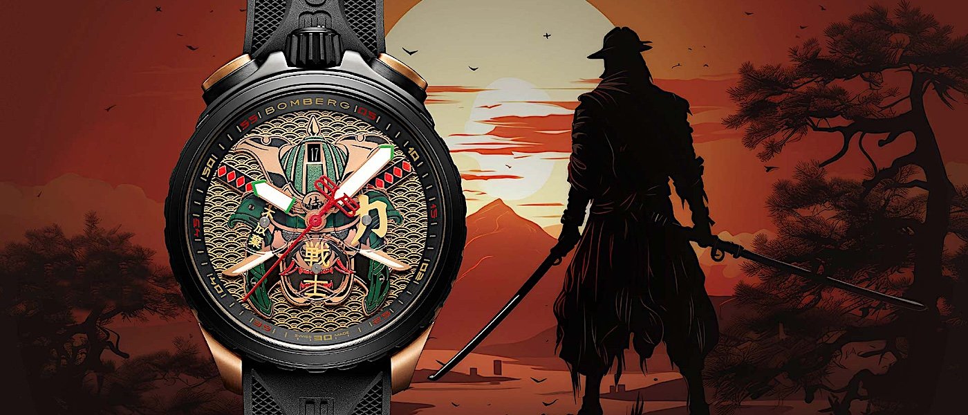战士之魂 腕上绽放：BOMBERG Bolt-68 Heritage黄金武士计时码表