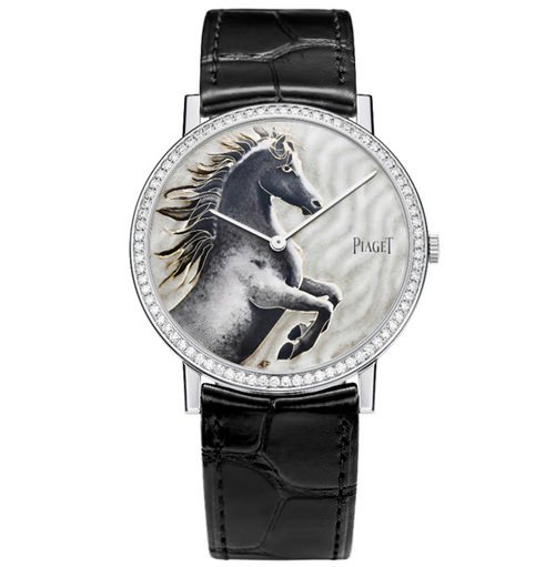 IAGET Altiplano 掐丝珐琅腕表（18K白金、限量38只）