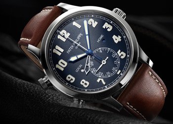 百达翡丽 - 5524 Pilot Travel Time