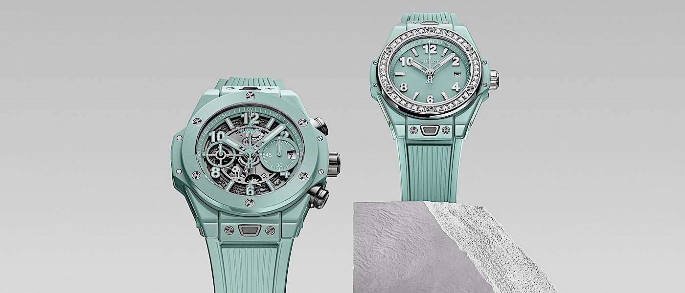凉感美学：HUBLOT Big Bang薄荷绿陶瓷腕表