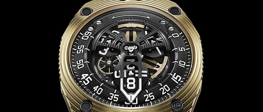 URWERK"黄金蝎子" 惊艳发表，UR-150 Golden Scorpion 重新定义腕间机械美学