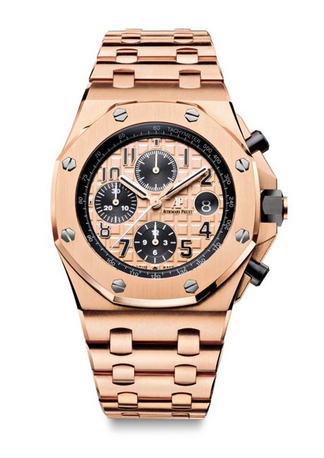 AUDEMARS PIGUET全新的腕表设计蓝宝石水晶底盖令22K金自动盘一览无遗品味非凡