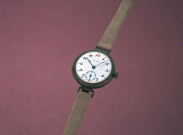 日本第一只国产自制腕表Seiko Laurel(1913年)